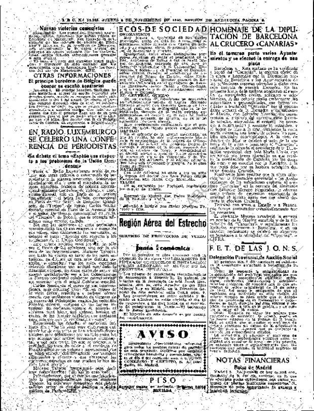 ABC SEVILLA 04-11-1948 página 6