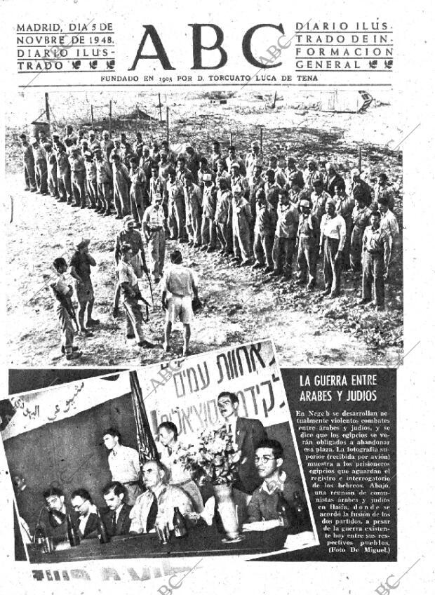 ABC MADRID 05-11-1948 página 1