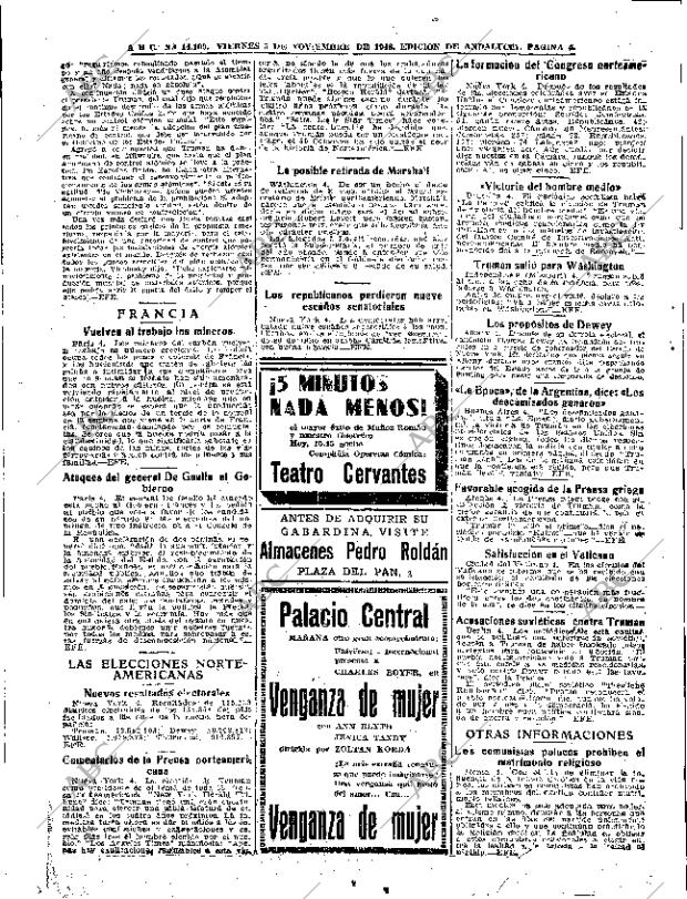 ABC SEVILLA 05-11-1948 página 4