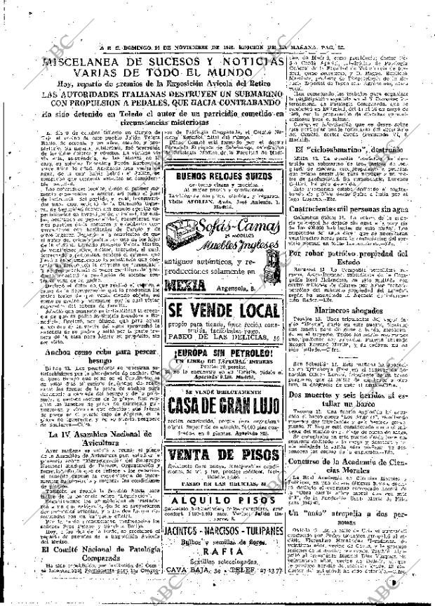 ABC MADRID 14-11-1948 página 23