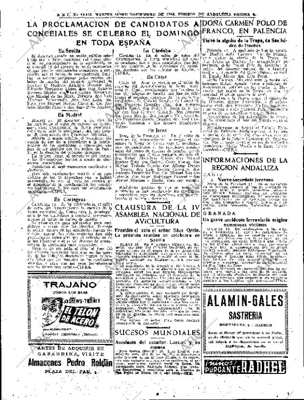 ABC SEVILLA 16-11-1948 página 6