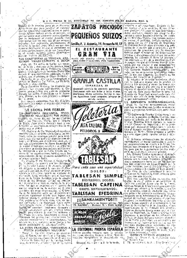 ABC MADRID 18-11-1948 página 9