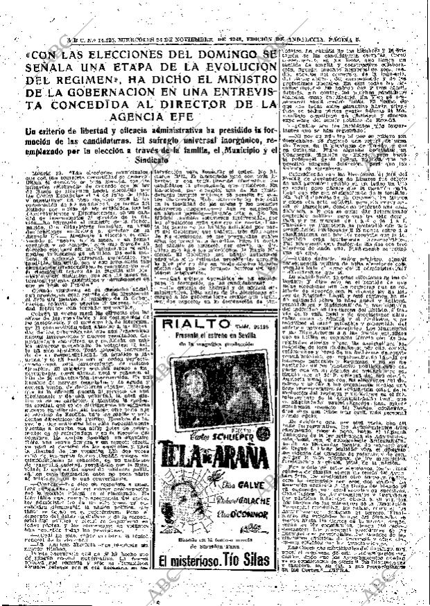 ABC SEVILLA 24-11-1948 página 5