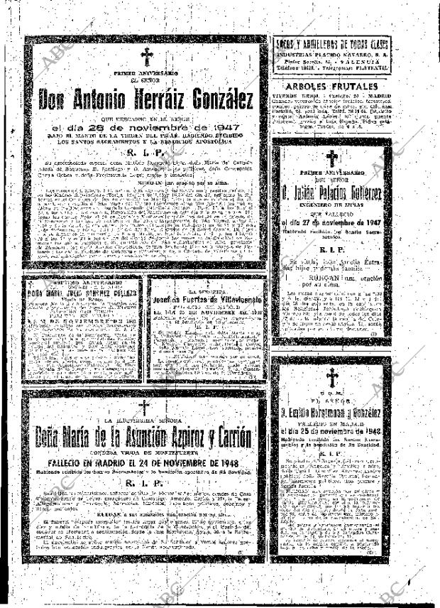 ABC MADRID 26-11-1948 página 23