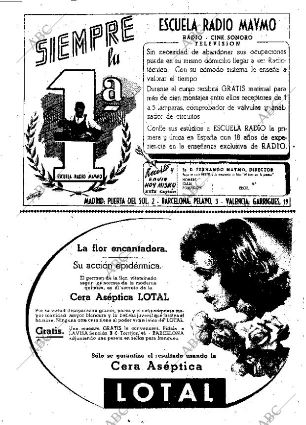 ABC SEVILLA 28-11-1948 página 6