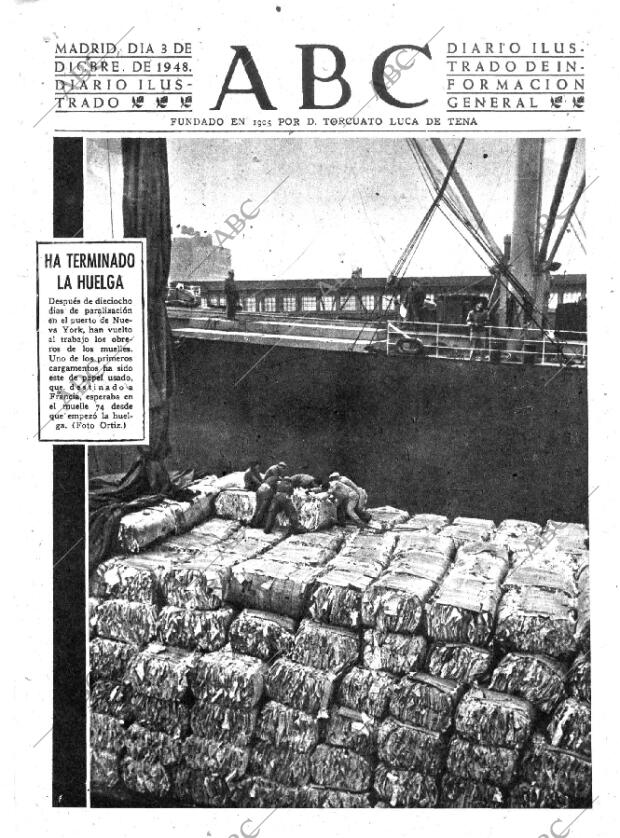 ABC MADRID 03-12-1948 página 1