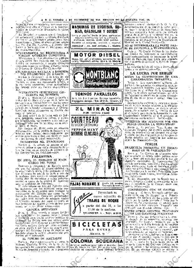 ABC MADRID 04-12-1948 página 10