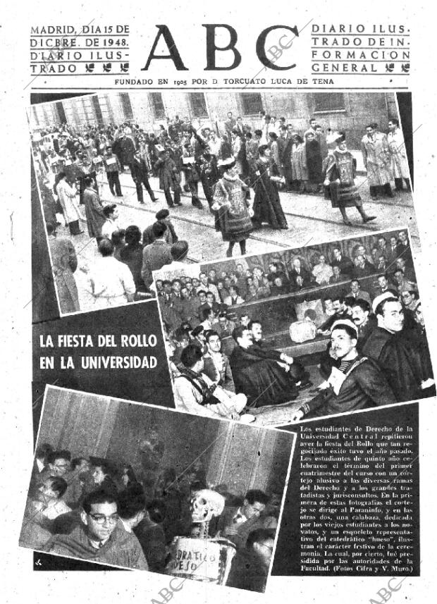 ABC MADRID 15-12-1948 página 1