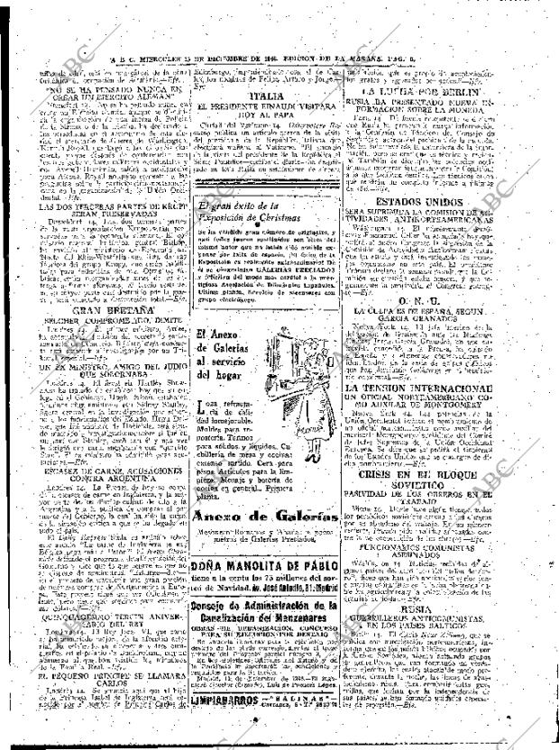 ABC MADRID 15-12-1948 página 9