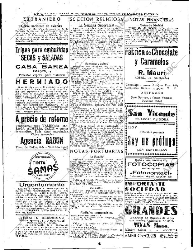 ABC SEVILLA 16-12-1948 página 10