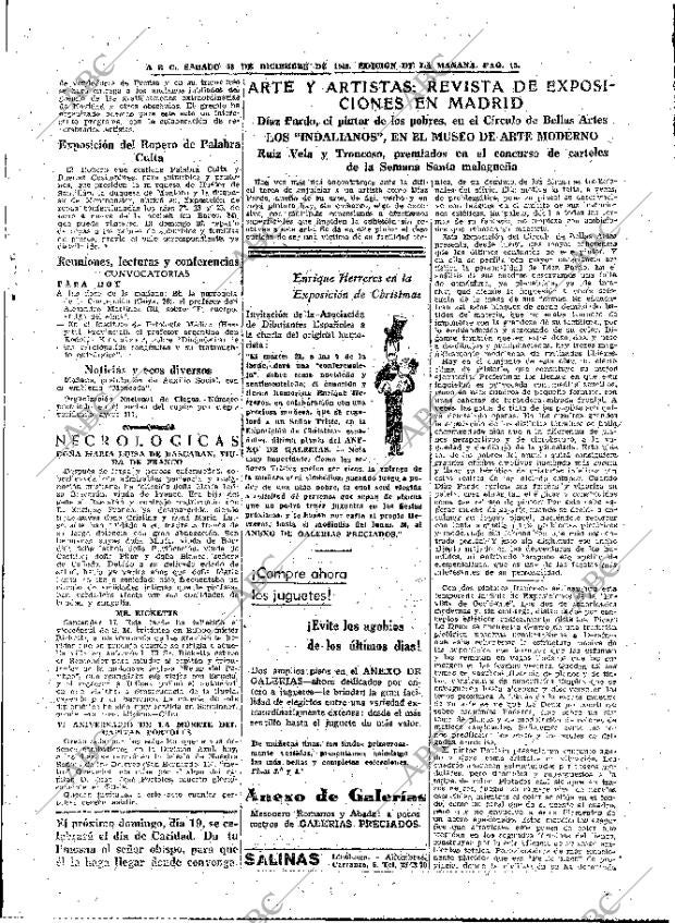 ABC MADRID 18-12-1948 página 15