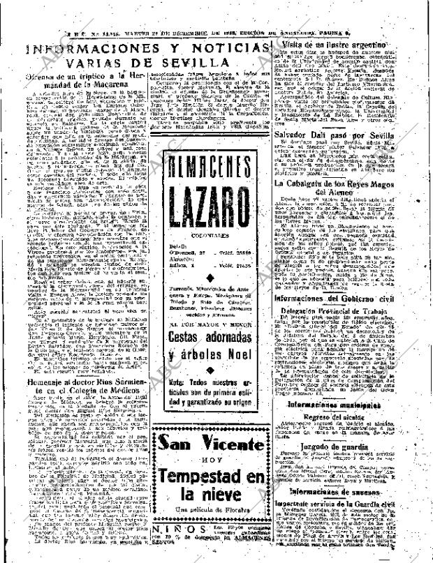 ABC SEVILLA 21-12-1948 página 9