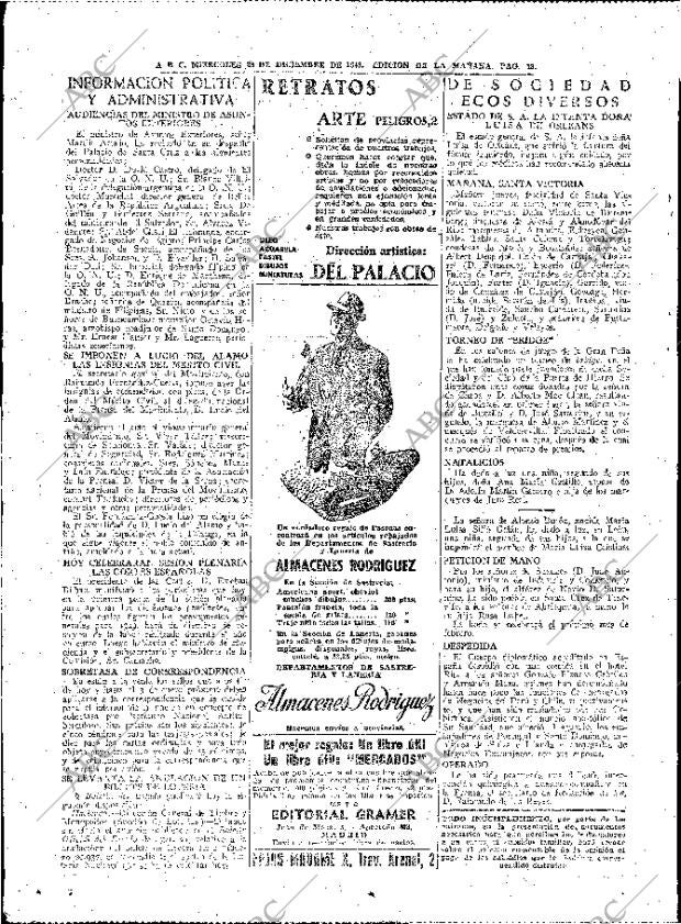 ABC MADRID 22-12-1948 página 16