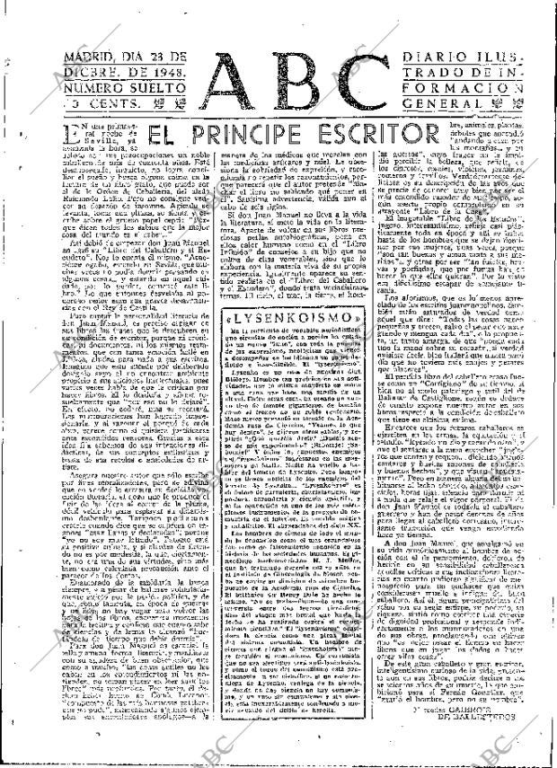 ABC MADRID 23-12-1948 página 3