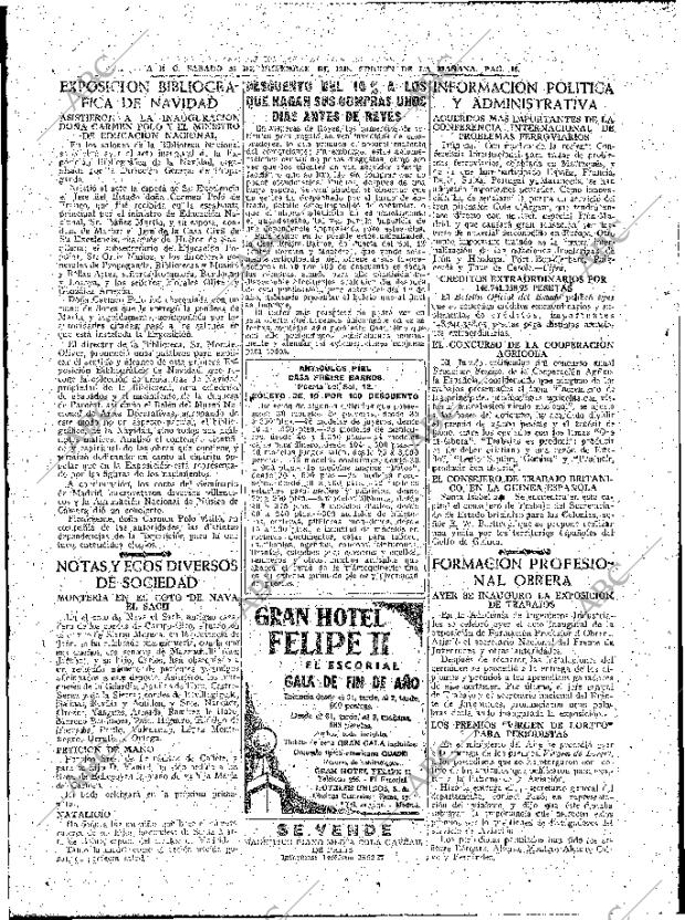 ABC MADRID 25-12-1948 página 16