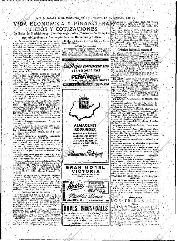 ABC MADRID 25-12-1948 página 22
