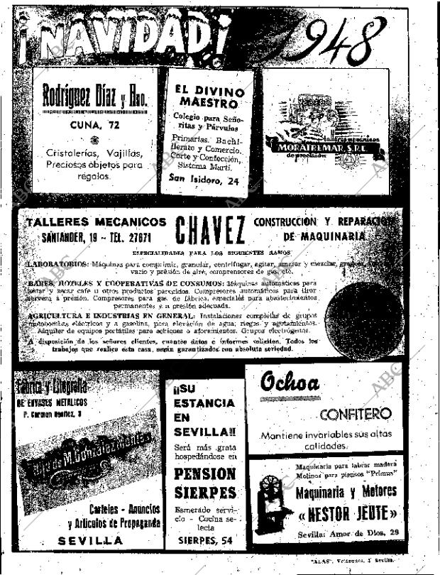 ABC SEVILLA 30-12-1948 página 13