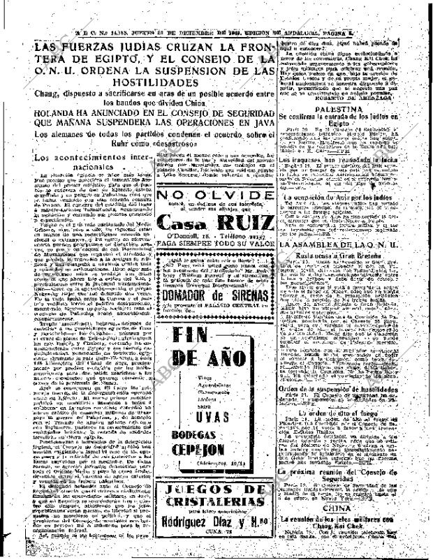 ABC SEVILLA 30-12-1948 página 5