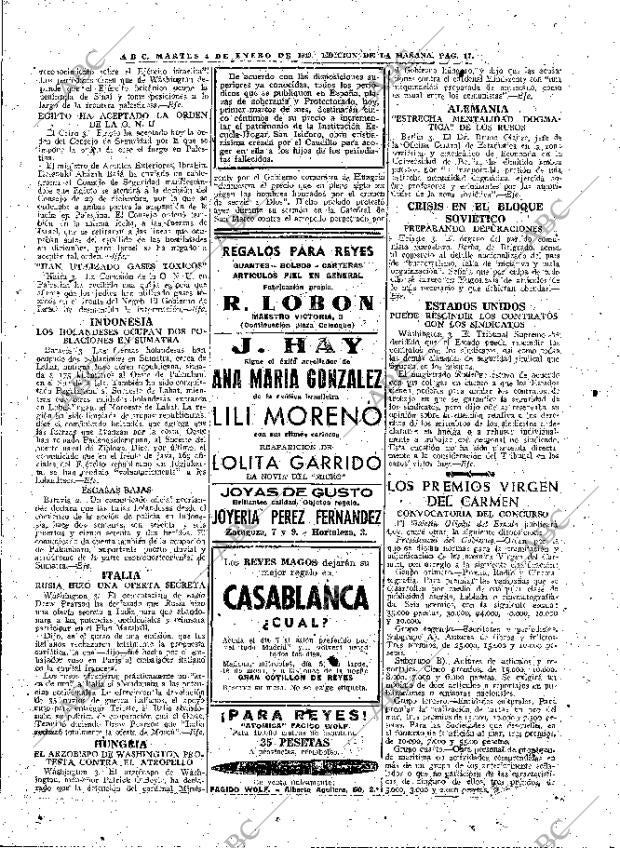 ABC MADRID 04-01-1949 página 17