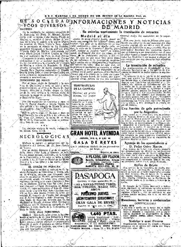 ABC MADRID 04-01-1949 página 18