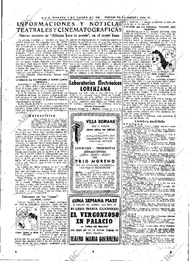 ABC MADRID 04-01-1949 página 25