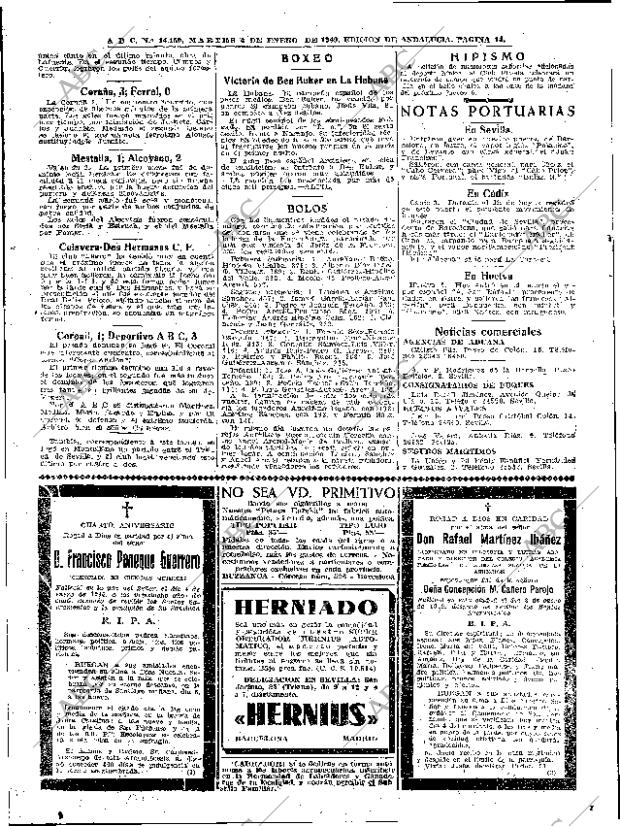 ABC SEVILLA 04-01-1949 página 14