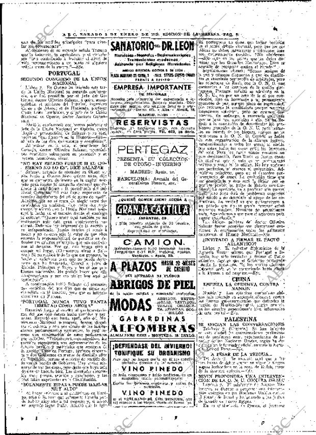 ABC MADRID 08-01-1949 página 8