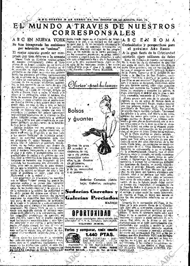ABC MADRID 13-01-1949 página 11