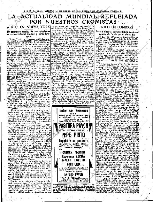 ABC SEVILLA 14-01-1949 página 7