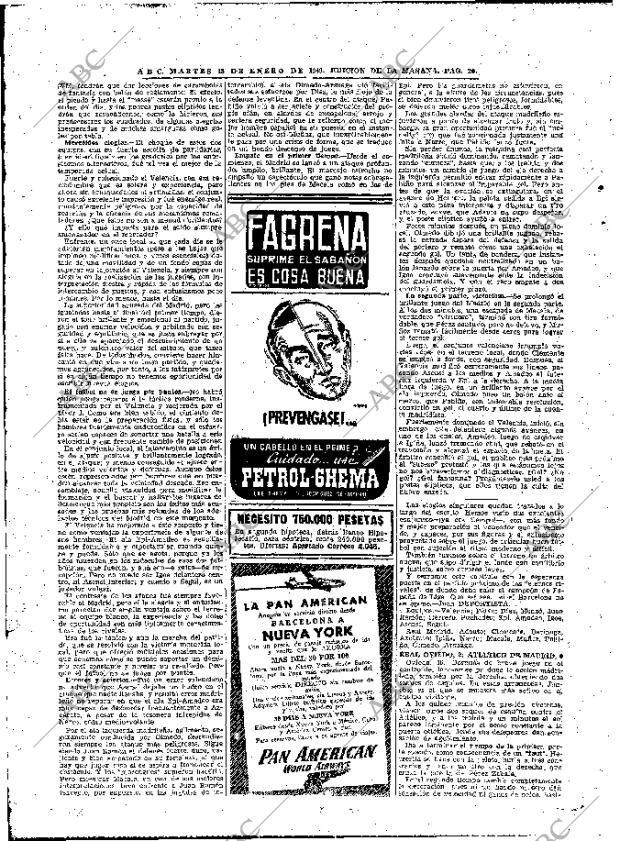 ABC MADRID 18-01-1949 página 20