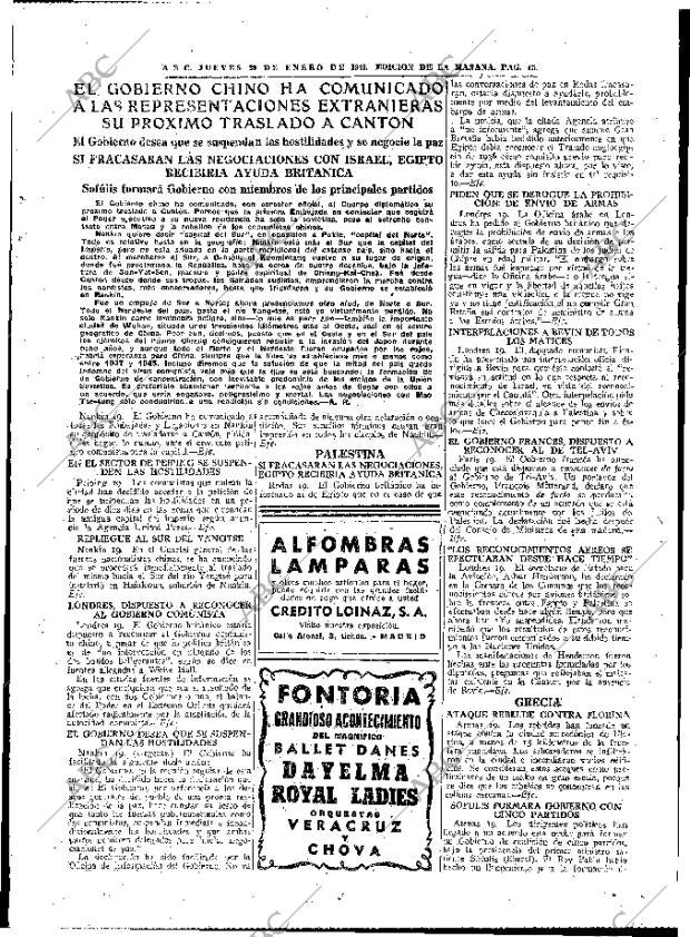 ABC MADRID 20-01-1949 página 15