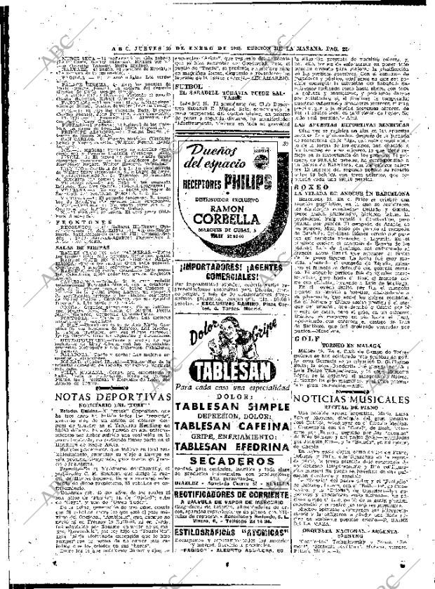ABC MADRID 20-01-1949 página 22