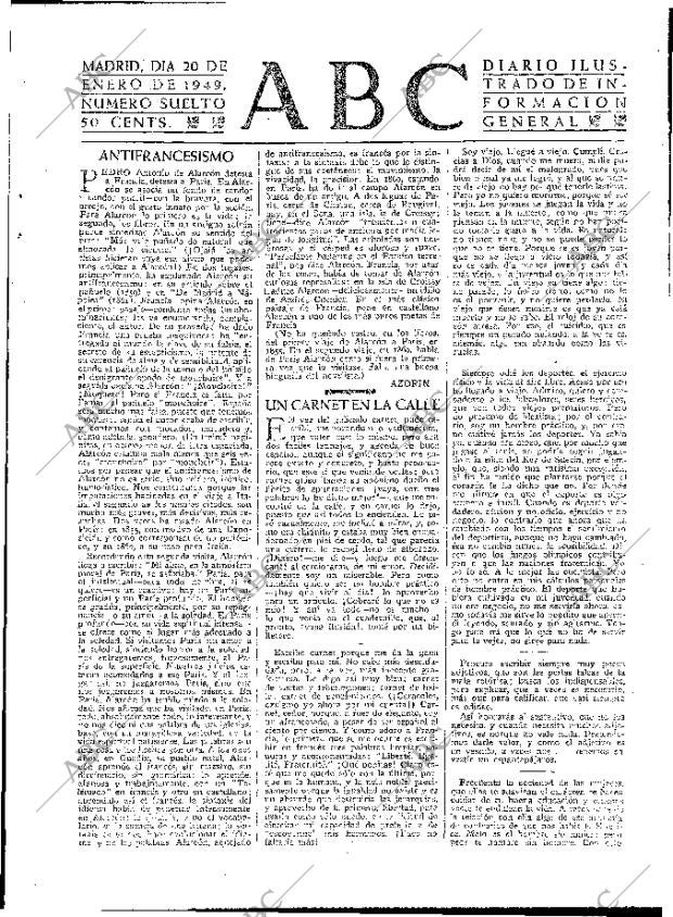 ABC MADRID 20-01-1949 página 3