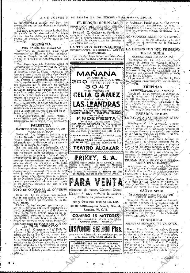 ABC MADRID 27-01-1949 página 10