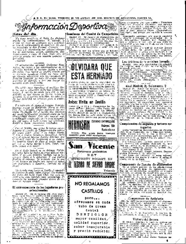 ABC SEVILLA 28-01-1949 página 11