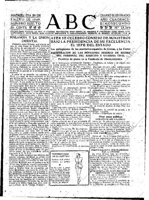 ABC MADRID 29-01-1949 página 7