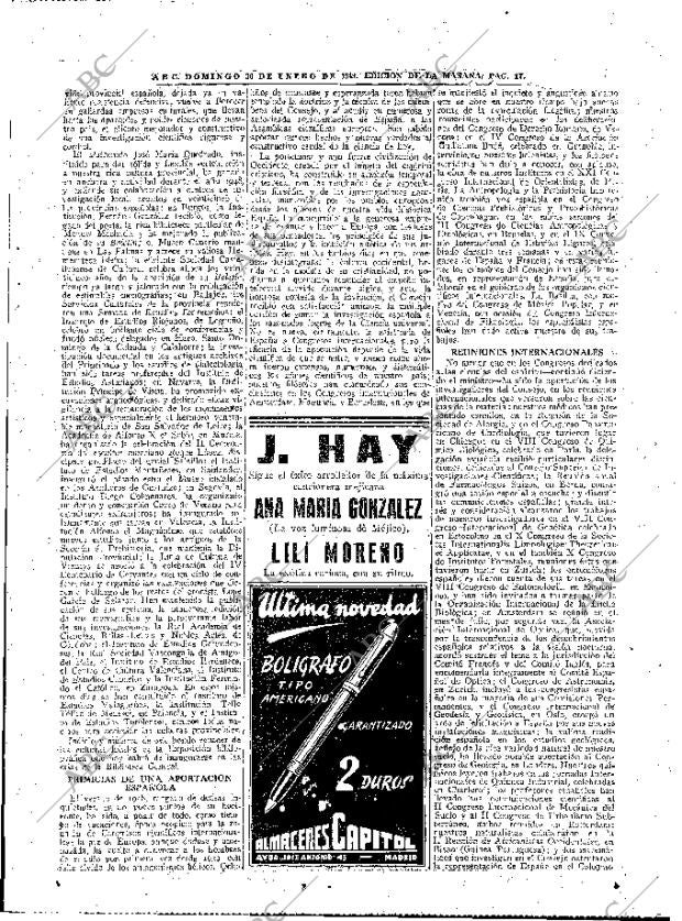 ABC MADRID 30-01-1949 página 17