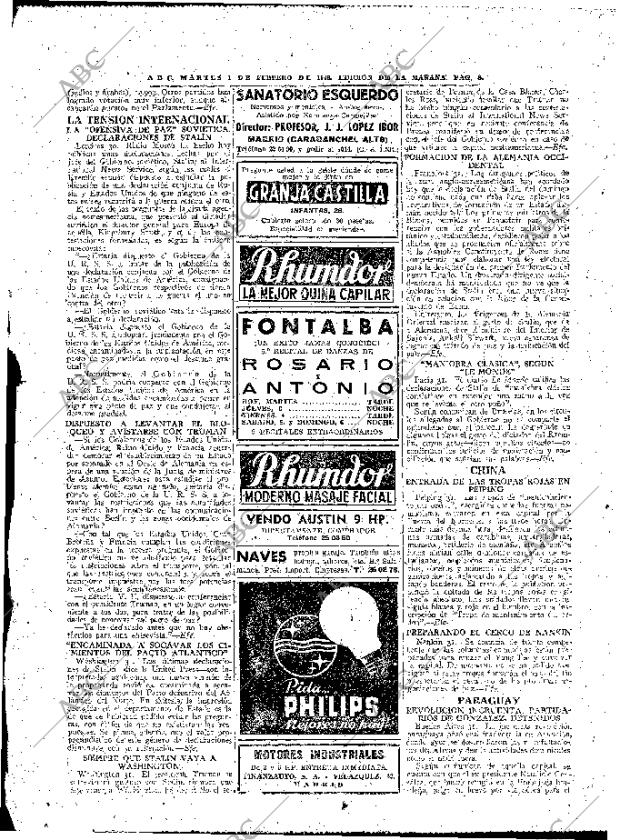 ABC MADRID 01-02-1949 página 8
