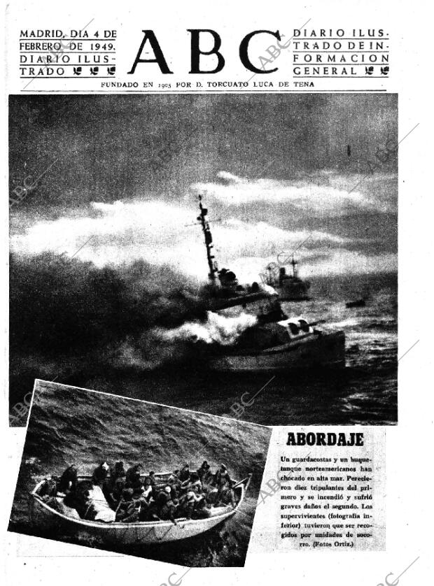 ABC MADRID 04-02-1949 página 1
