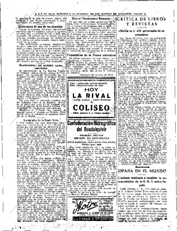 ABC SEVILLA 06-02-1949 página 8