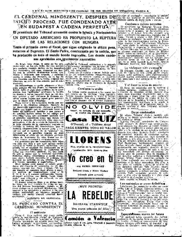 ABC SEVILLA 09-02-1949 página 5