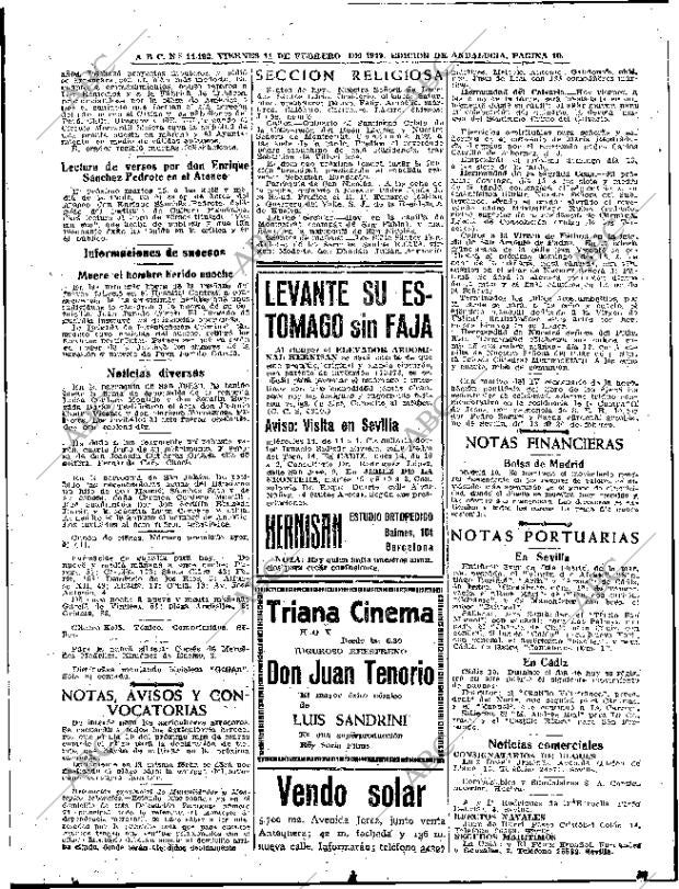 ABC SEVILLA 11-02-1949 página 10