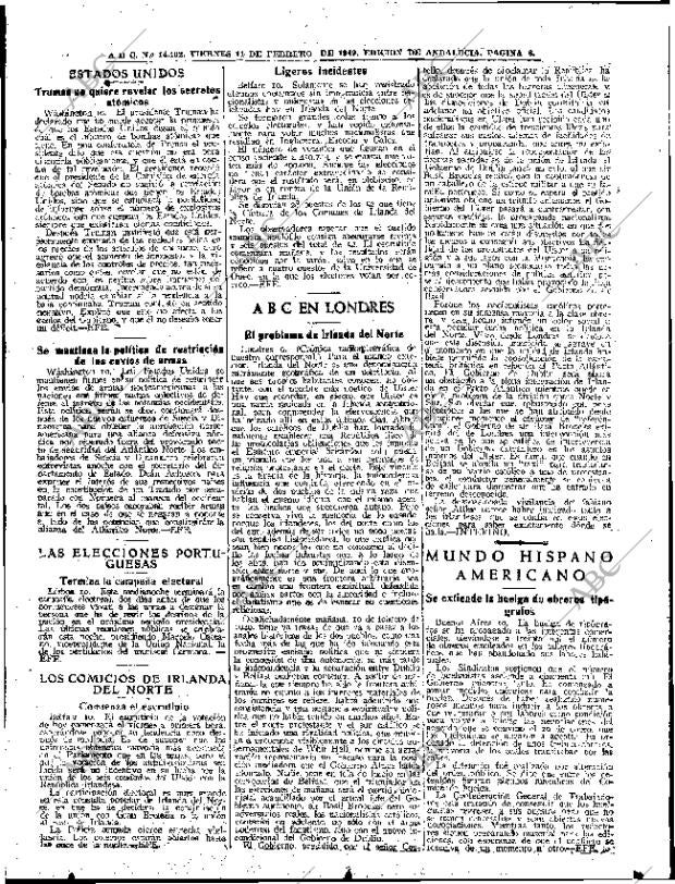ABC SEVILLA 11-02-1949 página 8