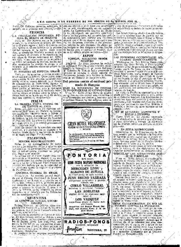 ABC MADRID 12-02-1949 página 11