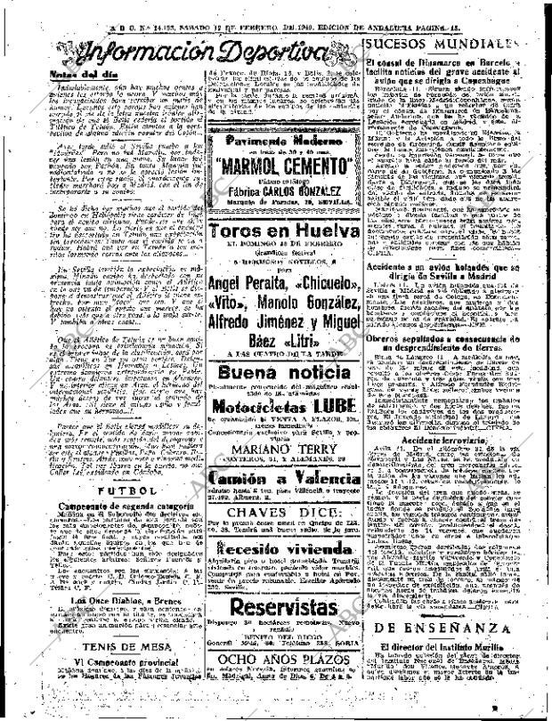 ABC SEVILLA 12-02-1949 página 13