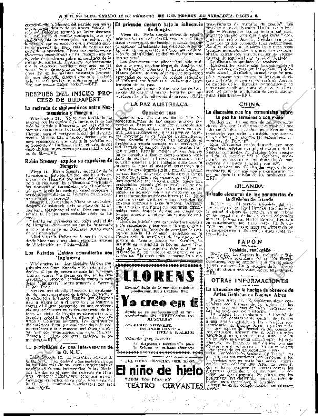 ABC SEVILLA 12-02-1949 página 6