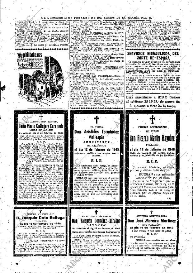 ABC MADRID 13-02-1949 página 29