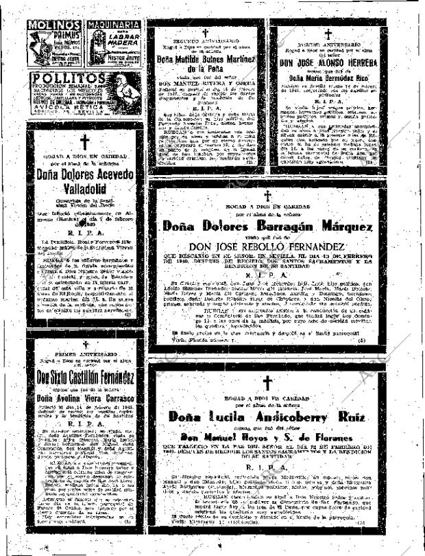 ABC SEVILLA 13-02-1949 página 14