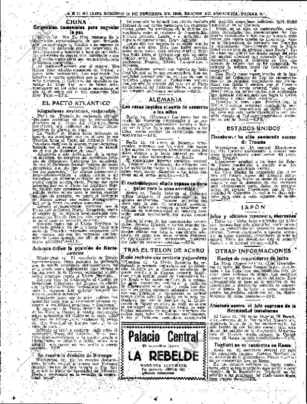 ABC SEVILLA 13-02-1949 página 8