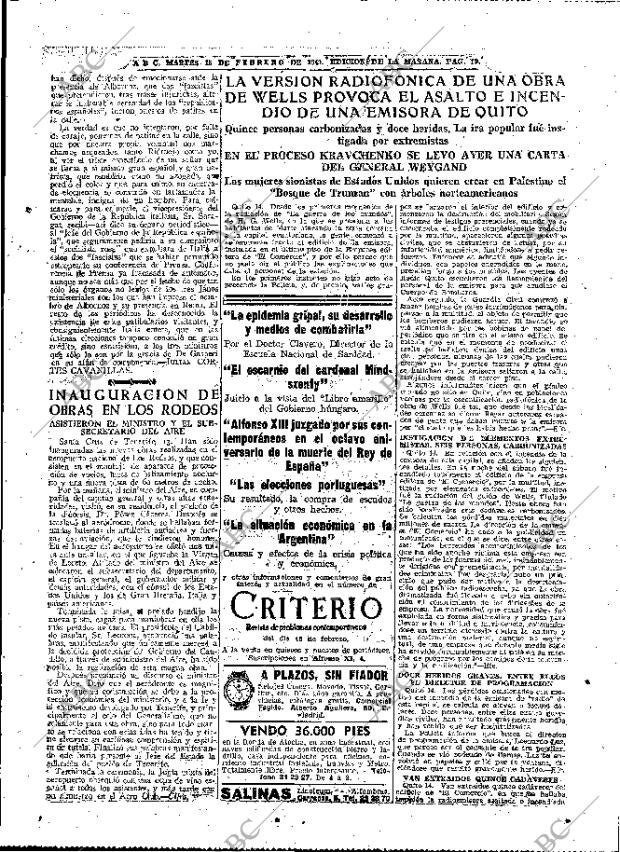 ABC MADRID 15-02-1949 página 19